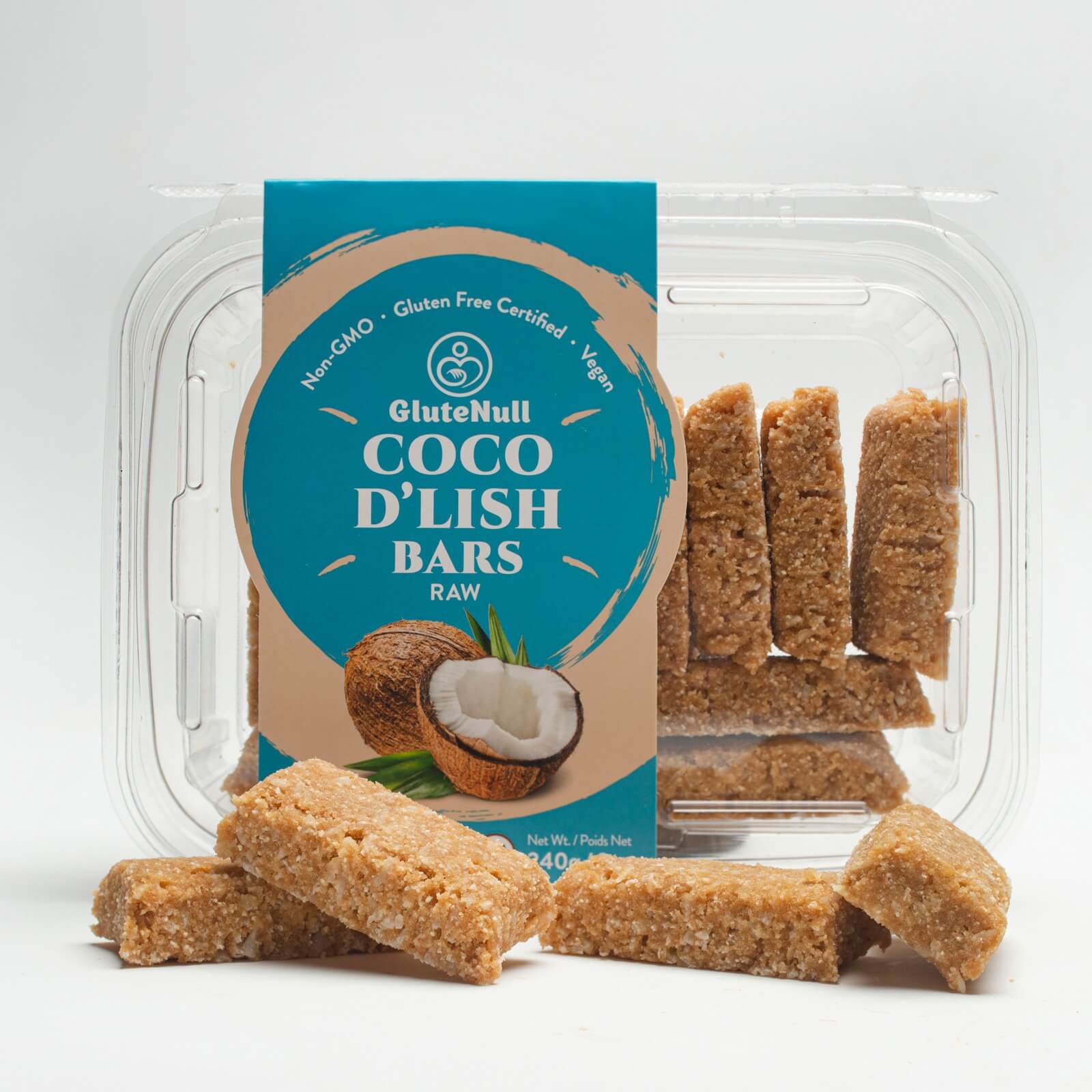 Coco D’Lish bars with rich coconut flavor for a satisfying snack