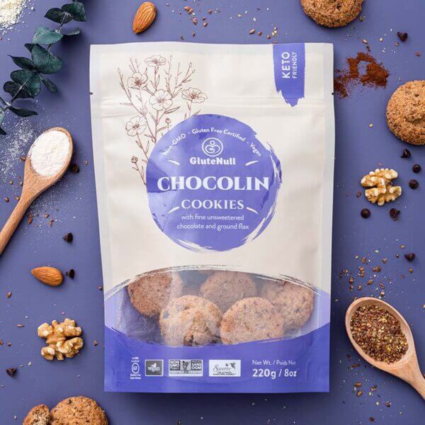 ChocoLin keto cookies, perfect for a guilt-free chocolate treat