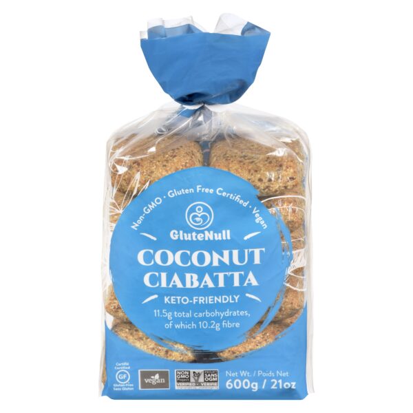 Glutenull Keto Coconut Ciabatta