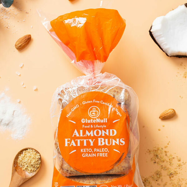 Almond Fatty Buns for ketogenic and low-carb diets
